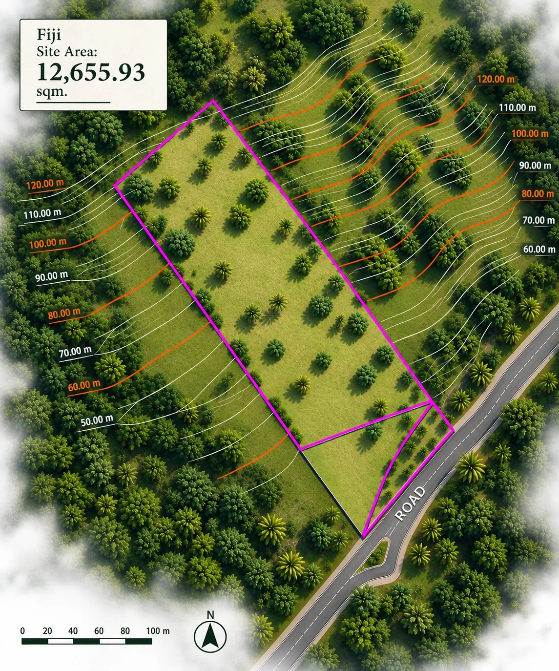 Fiji site plan